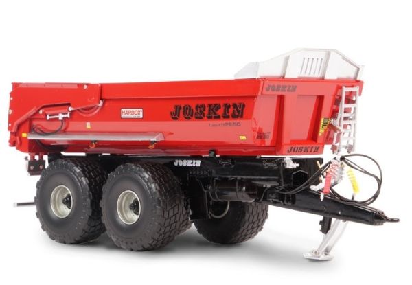 UH6804 - Benne JOSKIN Trans-KTP 22/50 2 Essieux Rouge Edition - Limité 1000ex. - 1