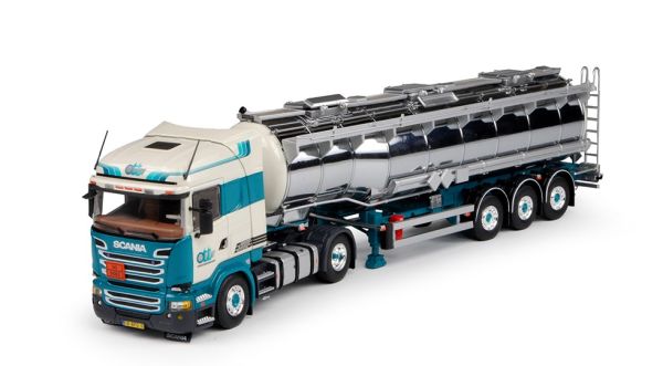 TEK68699 - SCANIA R13 4x2 avec remorque citerne 3 essieux OUDEN TANK TRANSPORT - 1