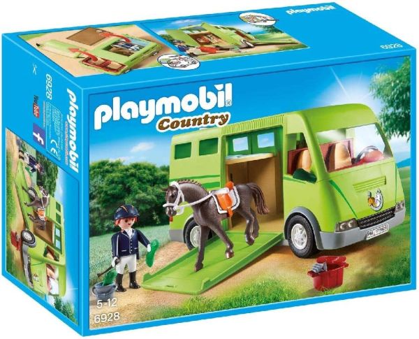 PLAY6928 - Cavalier avec van et cheval - 1