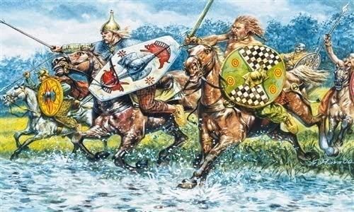 ITA6029 - Cavalerie celtique 1er Cen. Avant JC à peindre - 1