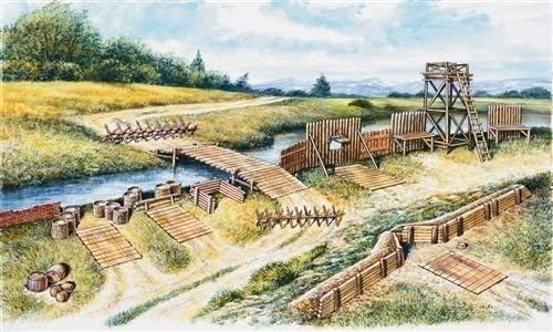 ITA6030 - Ensemble d’accessoires Battlefield à assembler et à peindre - 1