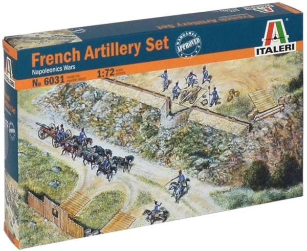 ITA6031 - Set d'artillerie Française – Guerre Napoléoniennes à assembler et à peindre - 1