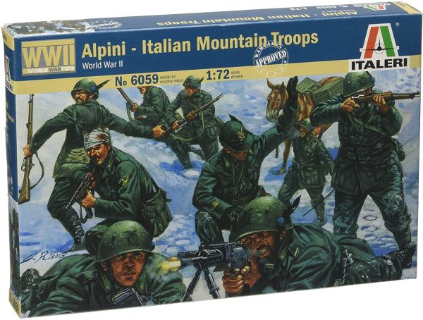 ITA6059 - Troupes de montagne italiennes Alpini à peindre - 1