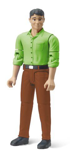 BRU60001 - Personnage articulé différents coloris Ech:1/16 - 1