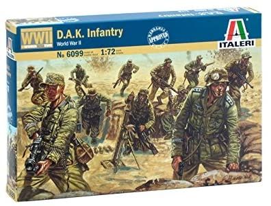 ITA6099 - Infanterie DAK à peindre - 1