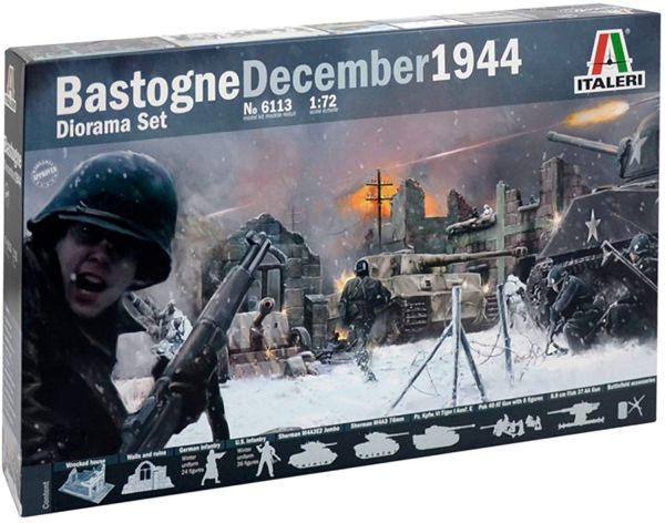 ITA6113 - BASTOGNE Décembre 1944 - Set de Bataille à assembler et à peindre - 1