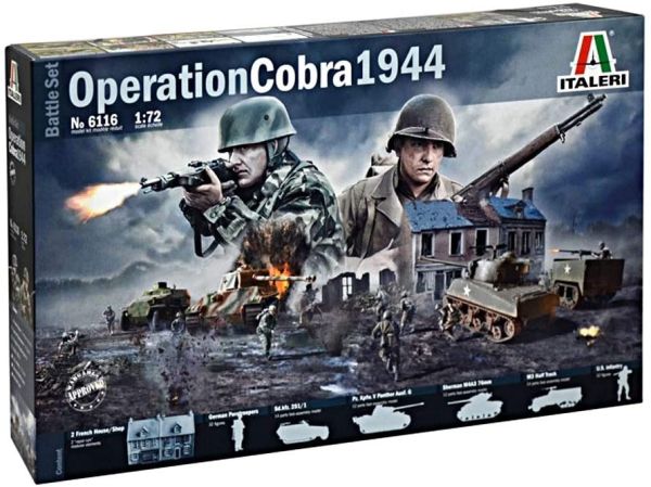 ITA6116 - Opération COBRA – Set de Bataille à assembler et à peindre - 1