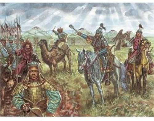 ITA6124 - Cavalerie Mongole à peindre - 1