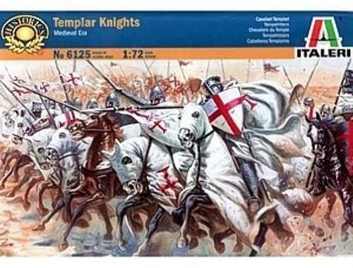 ITA6125 - Chevaliers Templiers à peindre - 1