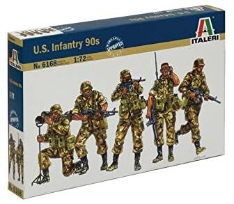 ITA6168 - Infanterie américaine des années 90 à peindre - 1