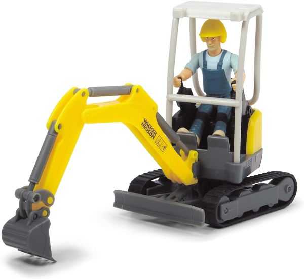 DIC38320 - Coffret Mini pelle WACKER NEUSON EZ17 avec figurine et accessoires - 1