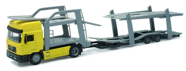 NEW15033 - Camion Porteur MAN F2000 avec porte-voiture - 1