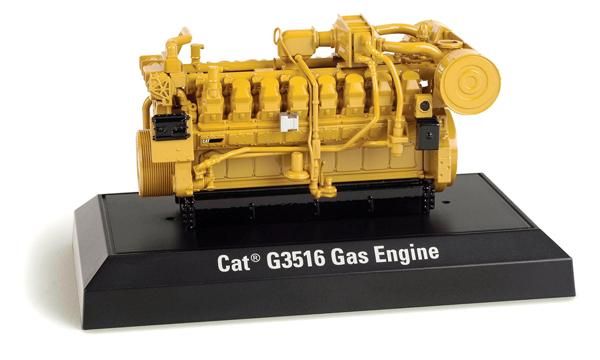 NOR55238 - Moteur CATERPILLAR G 3516 16 Cylindres Ech:1/25 - 1