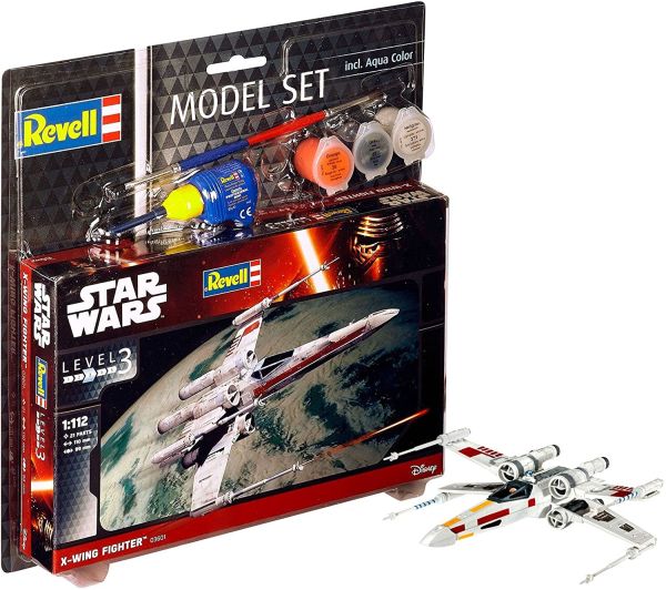 REV63601 - Model Set X-wing Fighter STAR WARS avec peinture à assembler - 1