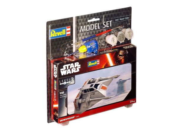 REV63604 - Model Set Snowspeeder STAR WARS avec peinture à assembler - 1