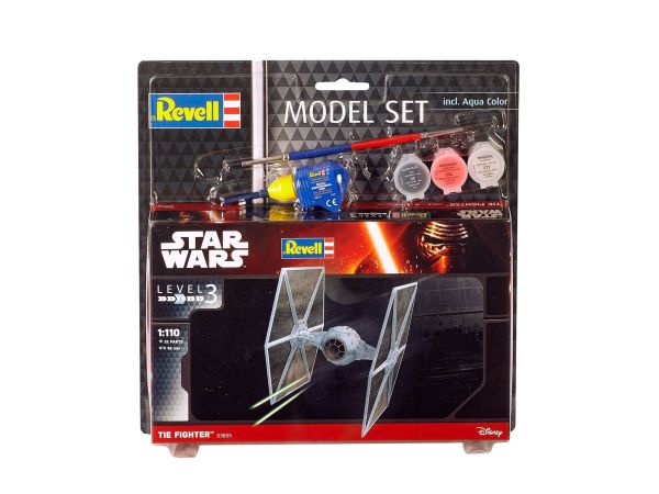 REV63605 - Model Set TIE Fighter STAR WARS avec peinture à assembler - 1