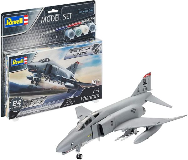 REV63651 - Model Set Avion F-4E Phantom avec peinture à assembler - 1
