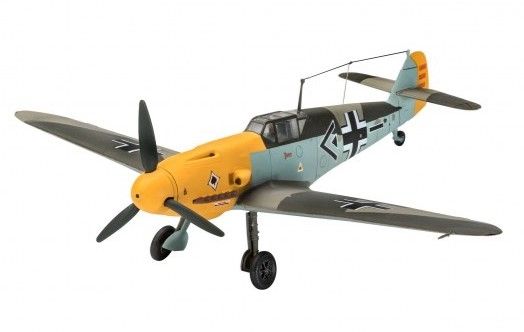 REV63893 - Model Set – Avion Messerschmitt Bf109 F-2 avec peinture à assembler - 1