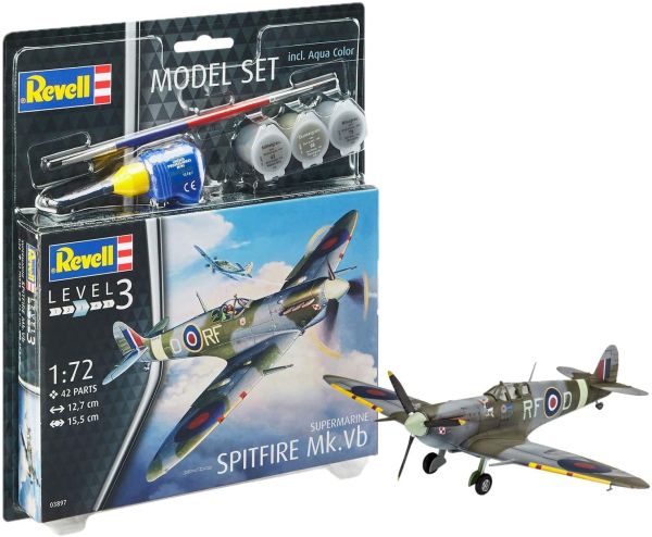 REV63897 - Model set Supermarine Spitfire M avec peinture à assembler - 1