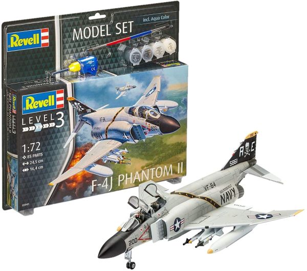 REV63941 - Model set F-4J Phantom II avec peinture à assembler - 1