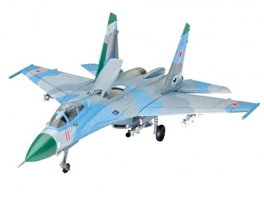 REV63948 - Model Set Su-27 Flanker avec peinture à assembler - 1