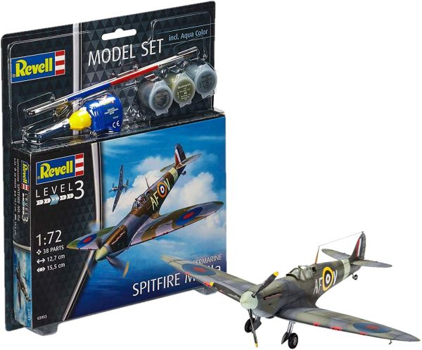 REV63953 - Model set Spitfire Mk.IIa avec peinture à assembler - 1