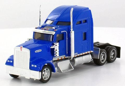 ARCHIVE168 - KENWORTH W900 6x4 Ech:1/87 Bleu - 1