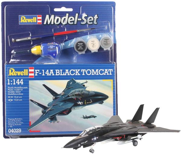 REV64029 - Model set F-14A Black Tomcat avec peinture à assembler - 1