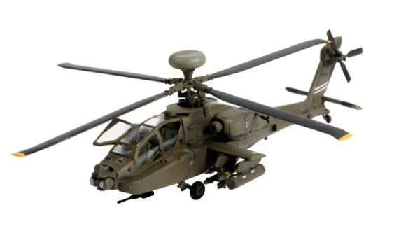 REV64046 - Hélicoptère AH-64D Apache avec peinture à assembler - 1