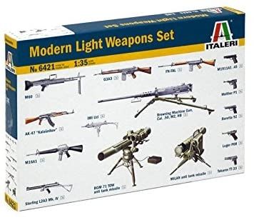 ITA6421 - Ensembles d'armes légères Modernes à assembler et à peindre - 1