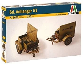 ITA6450 - Remorque DSd. Anhanger 51 à assembler et à peindre - 1