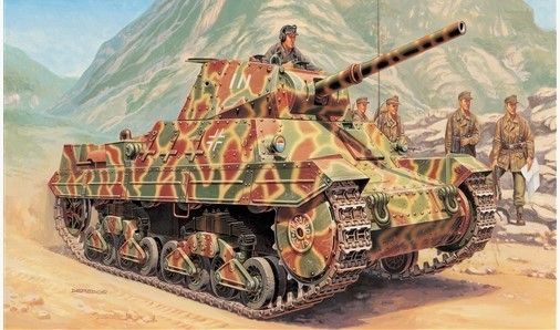 ITA6476 - Char CARRO ARMATO P 40 à assembler et à peindre - 1