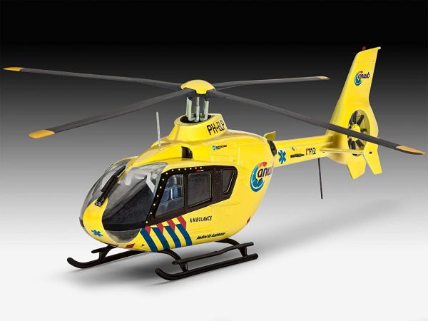 REV64939 - Modele set Airbus Helicopters EC135 ANWB avec peinture à assembler - 1