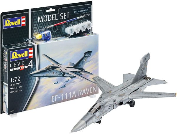REV64974 - Model set EF-111A Raven avec peinture à assembler - 1