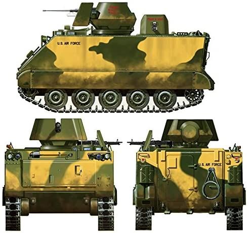 ITA6506 - Char M113 ACAV avec canon sans recul de 106 mm à assembler et à peindre - 1