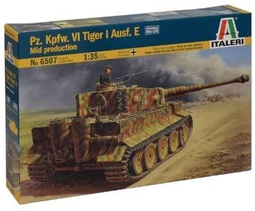 ITA6507 - Char Pz.Kpfw.VI Tiger I Ausf.E mi-production à assembler - 1
