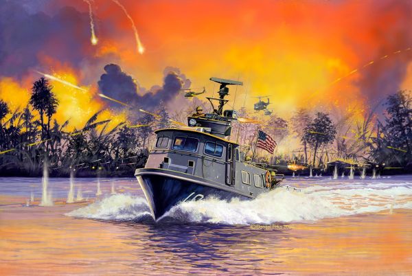 REV65176 - Bateau US Navy SWIFT BOAT Mk.I à assembler et à peindre - 1