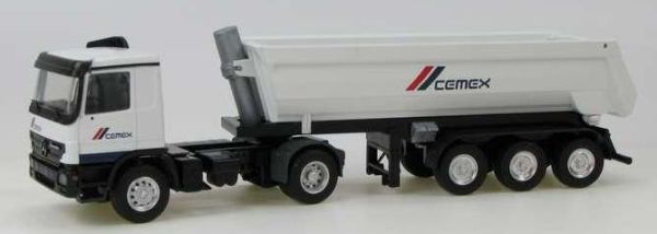 CON40116/03 - MERCEDES Actros 4x2 Avec Remorque 3 Essieux Benne KOGEL 