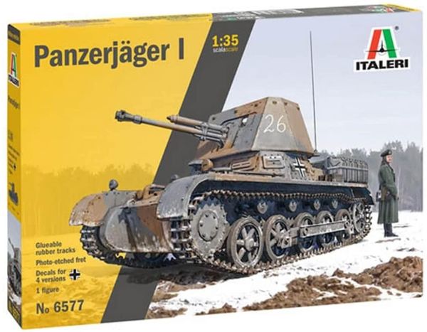 ITA6577 - Char PANZERJAGER I à assembler et à peindre - 1