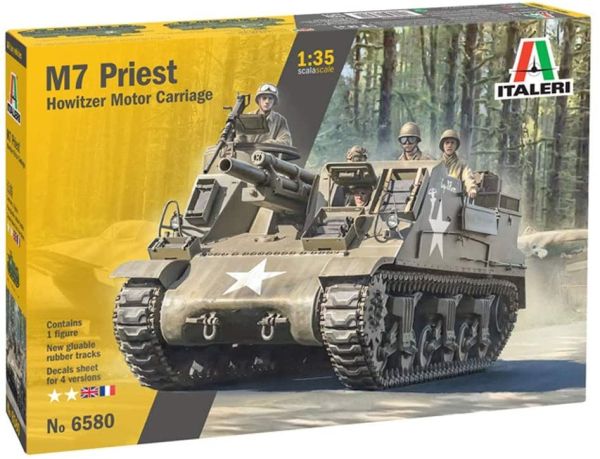 ITA6580 - Char M7 Priest à assembler et à peindre - 1