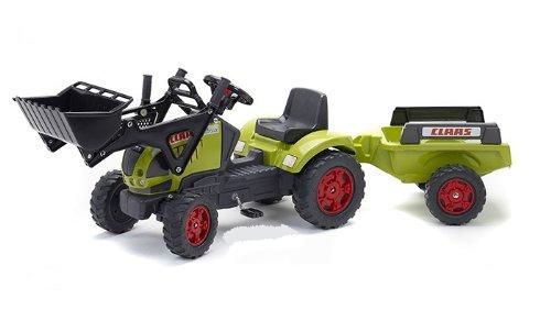 FAL992M - CLAAS ARES 657ATZ Avec godet et remorque - 1