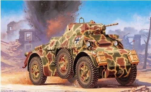 ITA6603 - Véhicule Autoblinda AB 43 à assembler et à peindre - 1
