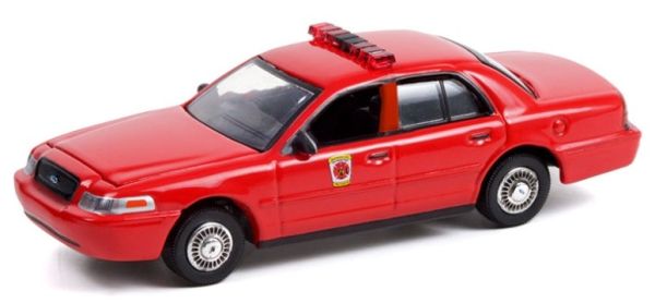 GREEN67020-E - FORD crown victoria 2001 Pompier de Baltimore FIRE & RESCUE 5901 sous blister - 1