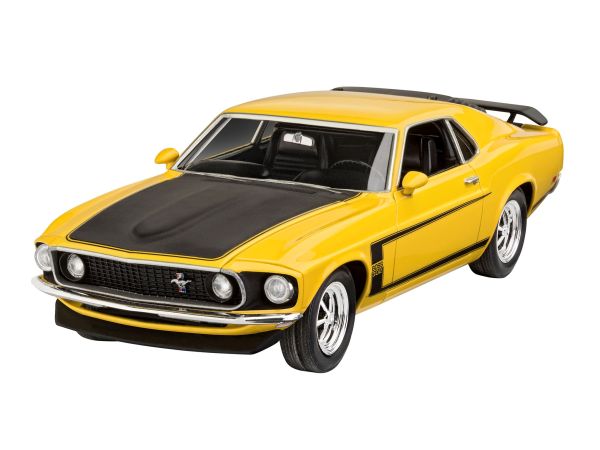 REV67025 - Model Set FORD Mustang Boss 1969 avec peinture à assembler - 1