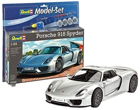 REV67026 - Model set PORSCHE 918 Spyder avec peinture à assembler - 1