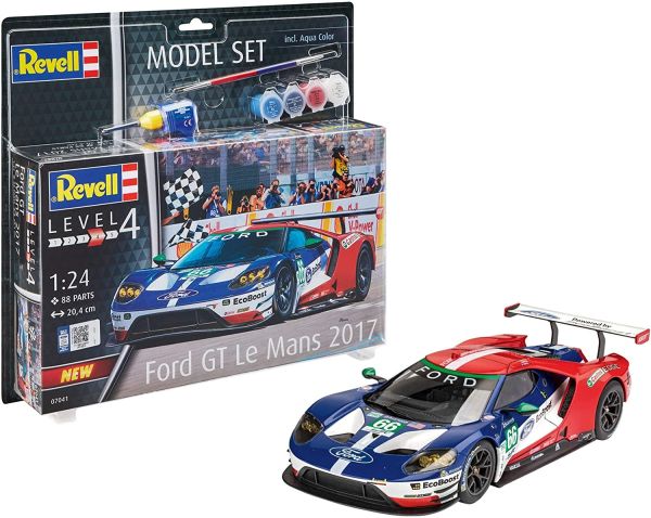 REV67041 - Model set FORD GT Le Mans 2017 avec peinture à assembler - 1
