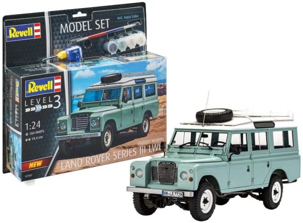 REV67047 - Model set LAND ROVER SERIES III avec peinture à assembler - 1