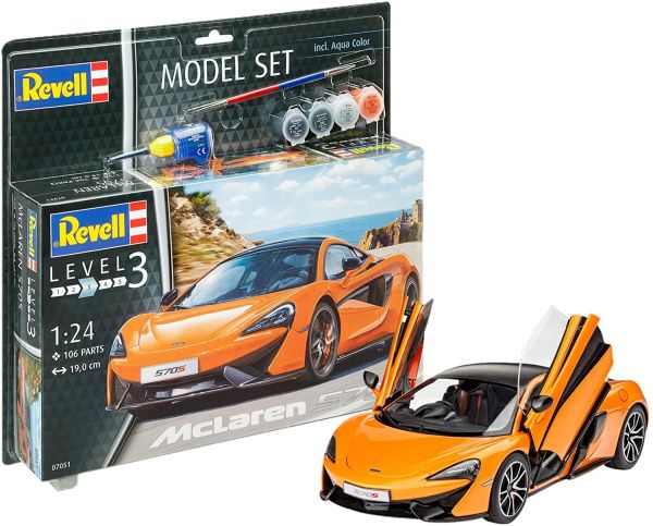 REV67051 - Model set McLAREN 570S avec peinutre à assembler - 1