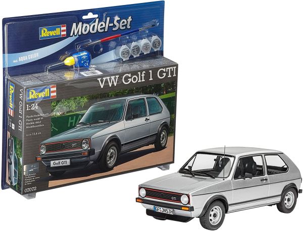 REV67072 - Model set VOLKSWAGEN Golf 1 GTI avec peinture à assembler - 1