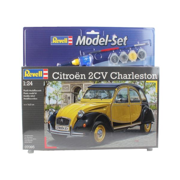 REV67095 - Modele set CITROEN 2cv avec peinture à assembler - 1